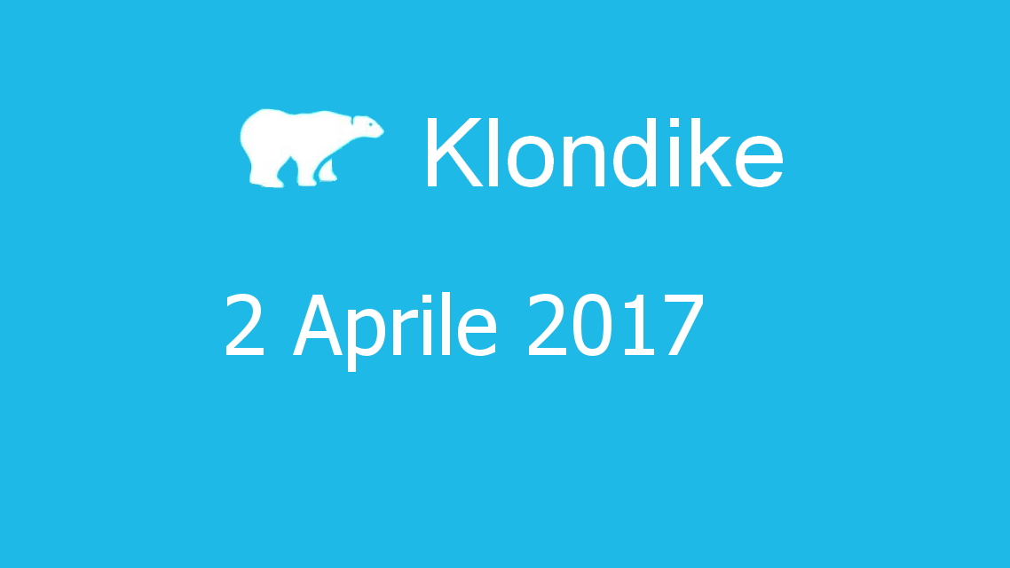 Microsoft solitaire collection - klondike - 02. Aprile 2017
