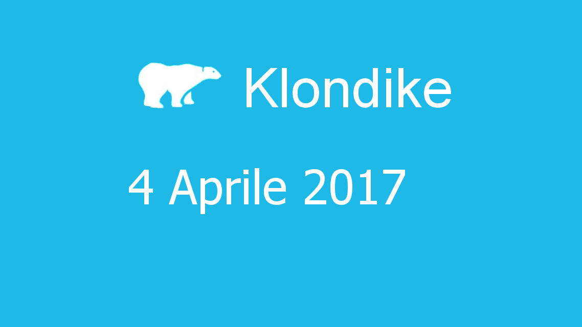 Microsoft solitaire collection - klondike - 04. Aprile 2017