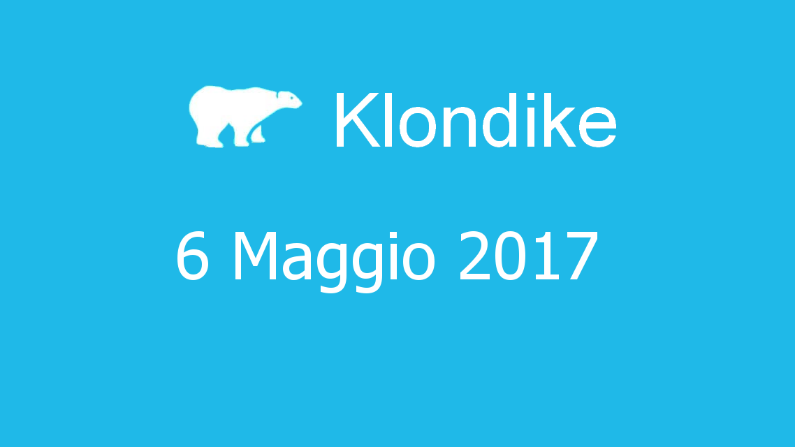 Microsoft solitaire collection - klondike - 06. Maggio 2017