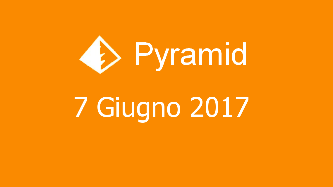 Microsoft solitaire collection - Pyramid - 07. Giugno 2017