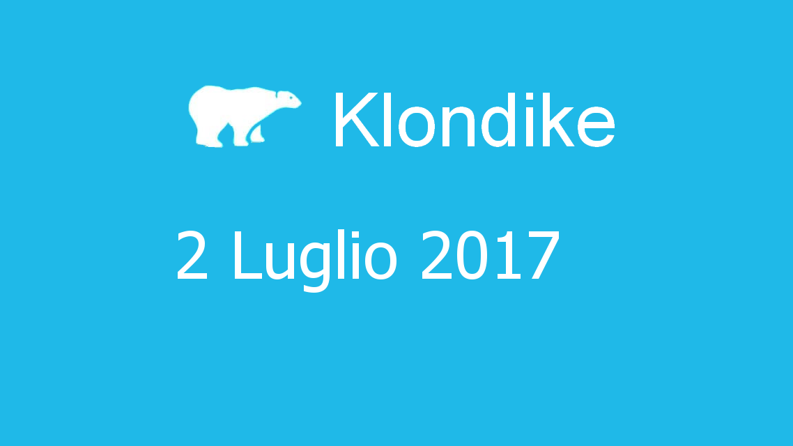 Microsoft solitaire collection - klondike - 02. Luglio 2017