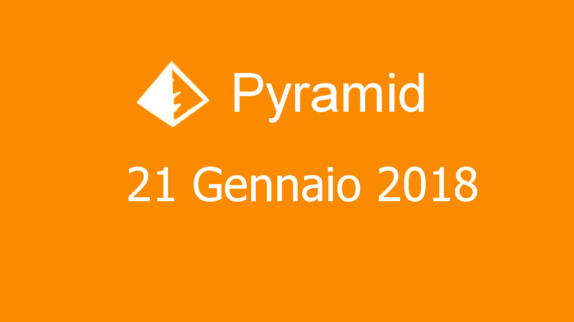 Microsoft solitaire collection - Pyramid - 21. Gennaio 2018