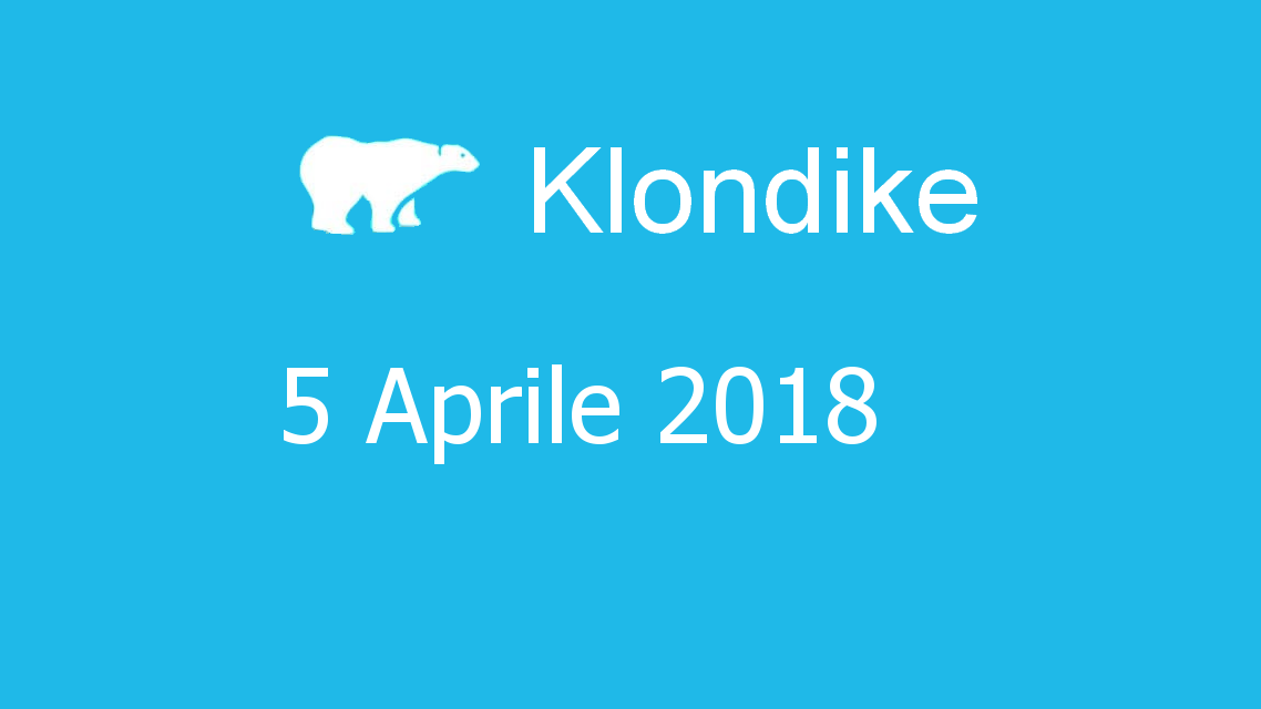 Microsoft solitaire collection - klondike - 05. Aprile 2018