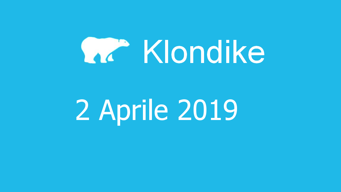 Microsoft solitaire collection - klondike - 02. Aprile 2019