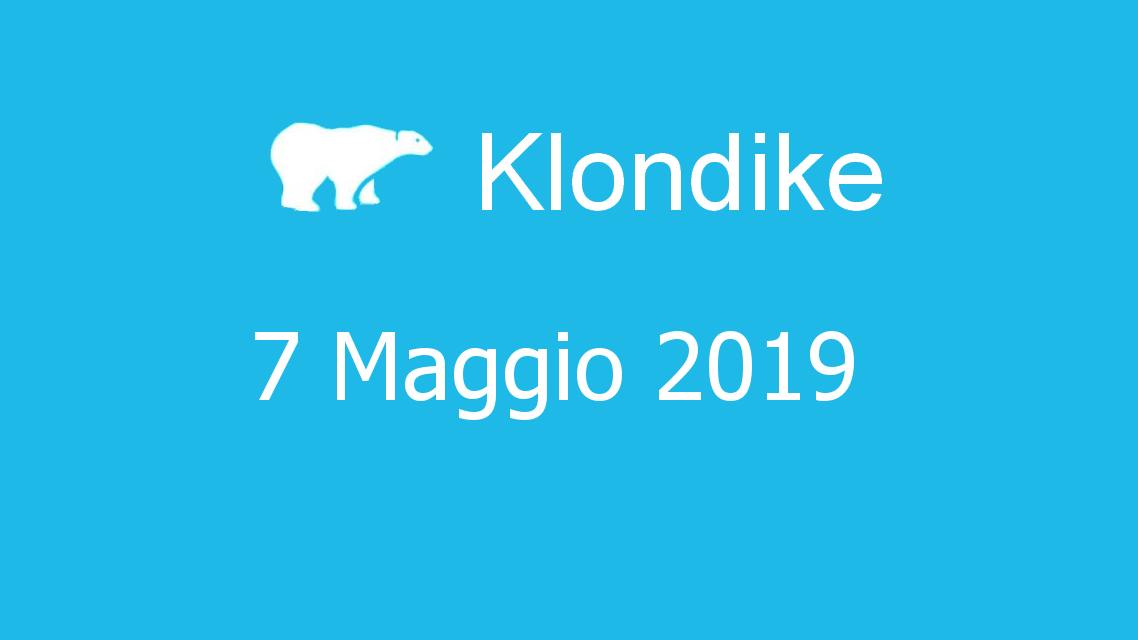 Microsoft solitaire collection - klondike - 07. Maggio 2019