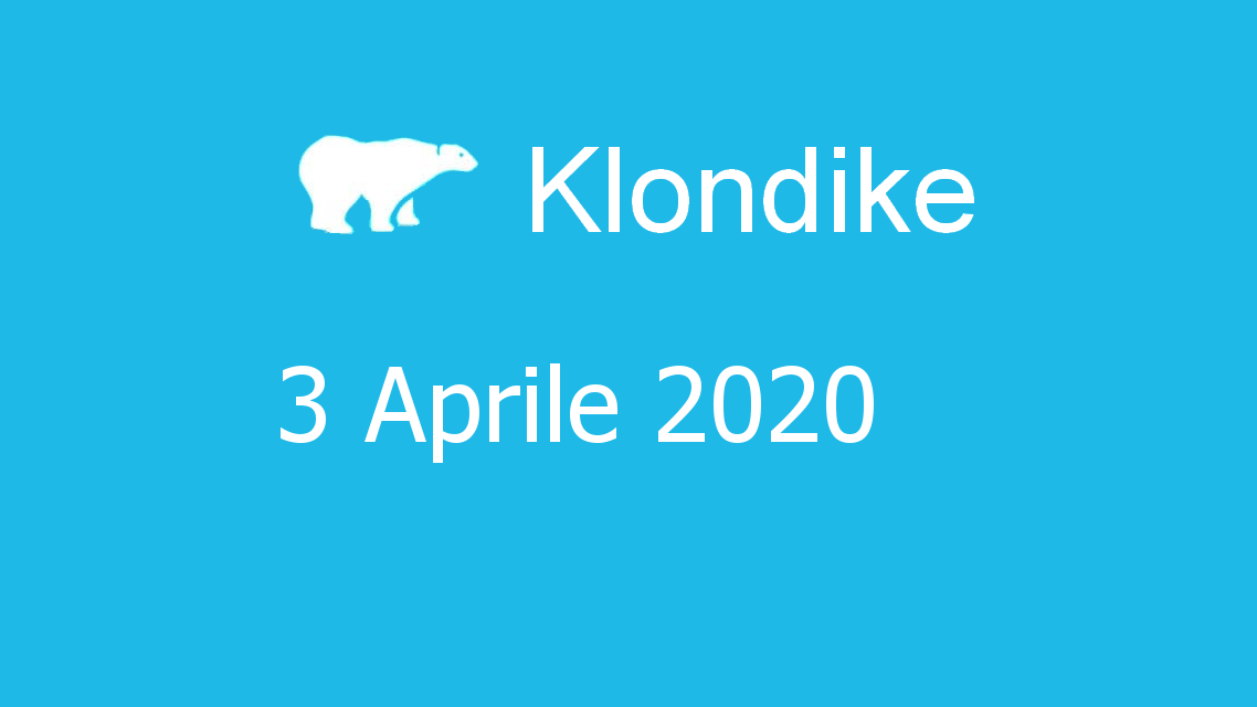Microsoft solitaire collection - klondike - 03. Aprile 2020