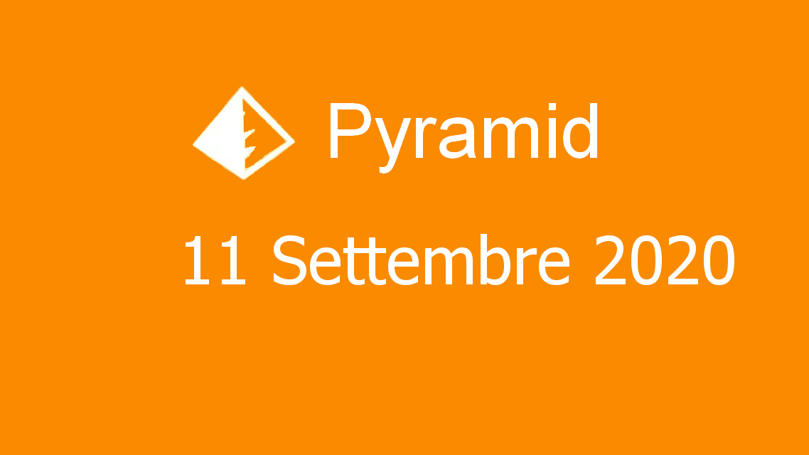 Microsoft solitaire collection - Pyramid - 11. Settembre 2020