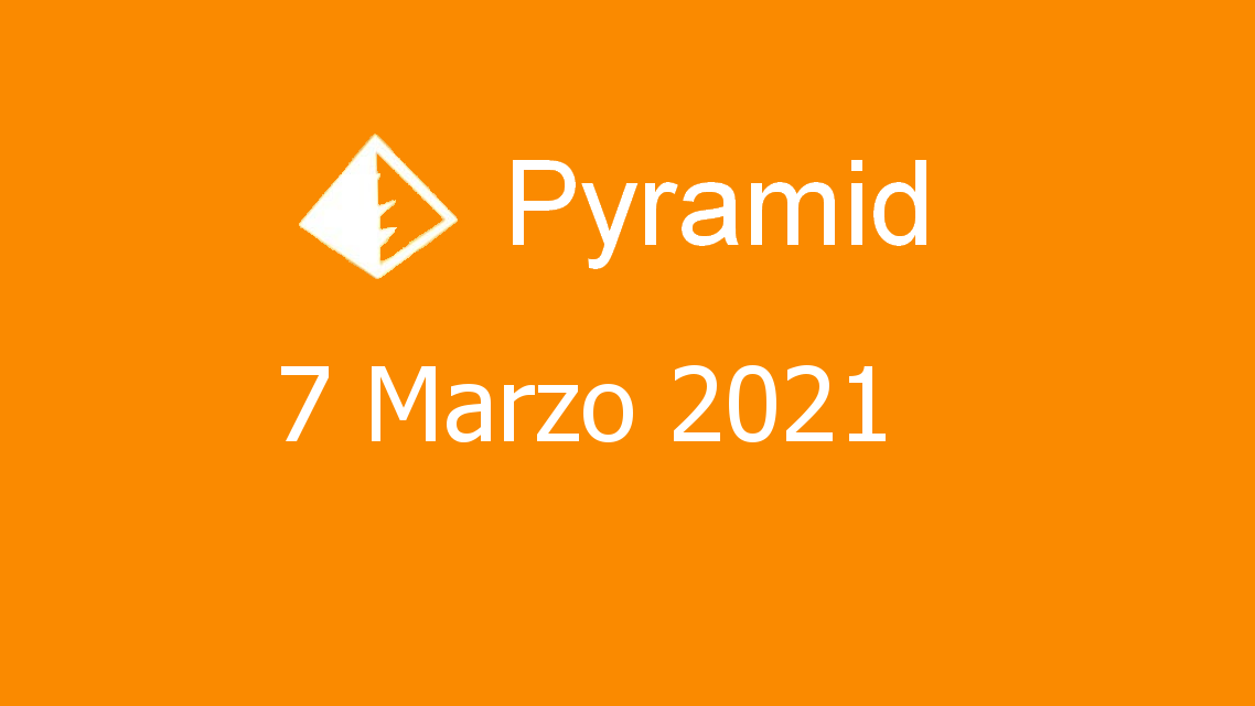 Microsoft solitaire collection - pyramid - 07. marzo 2021
