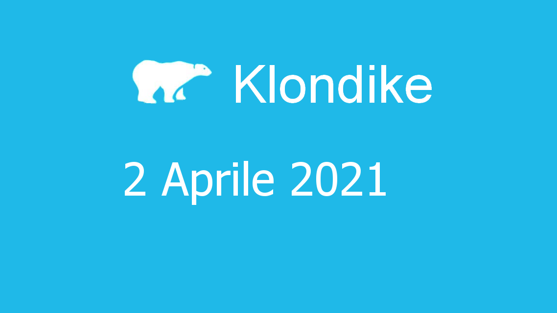 Microsoft solitaire collection - klondike - 02. aprile 2021