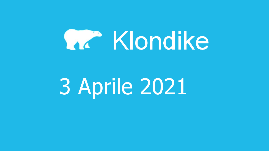 Microsoft solitaire collection - klondike - 03. aprile 2021