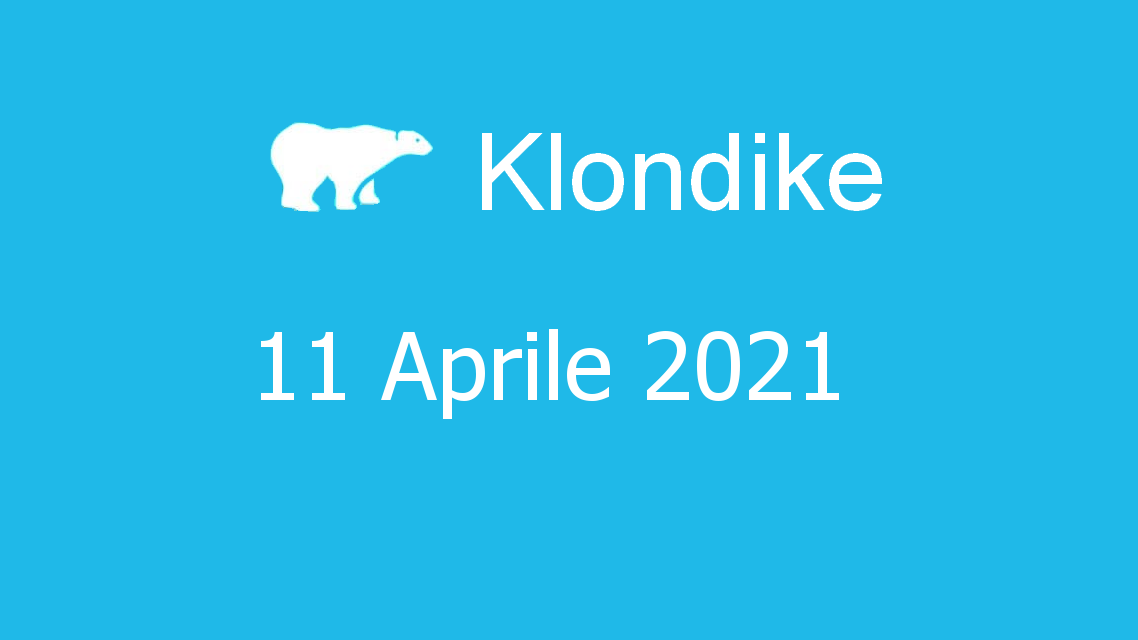 Microsoft solitaire collection - klondike - 11. aprile 2021