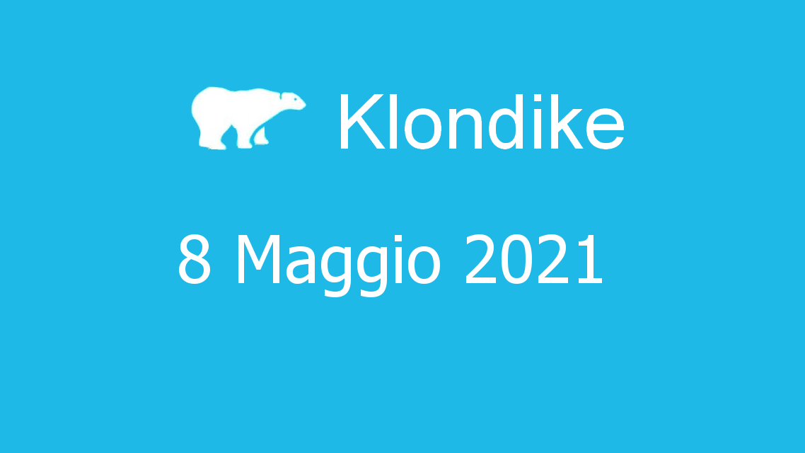 Microsoft solitaire collection - klondike - 08. maggio 2021