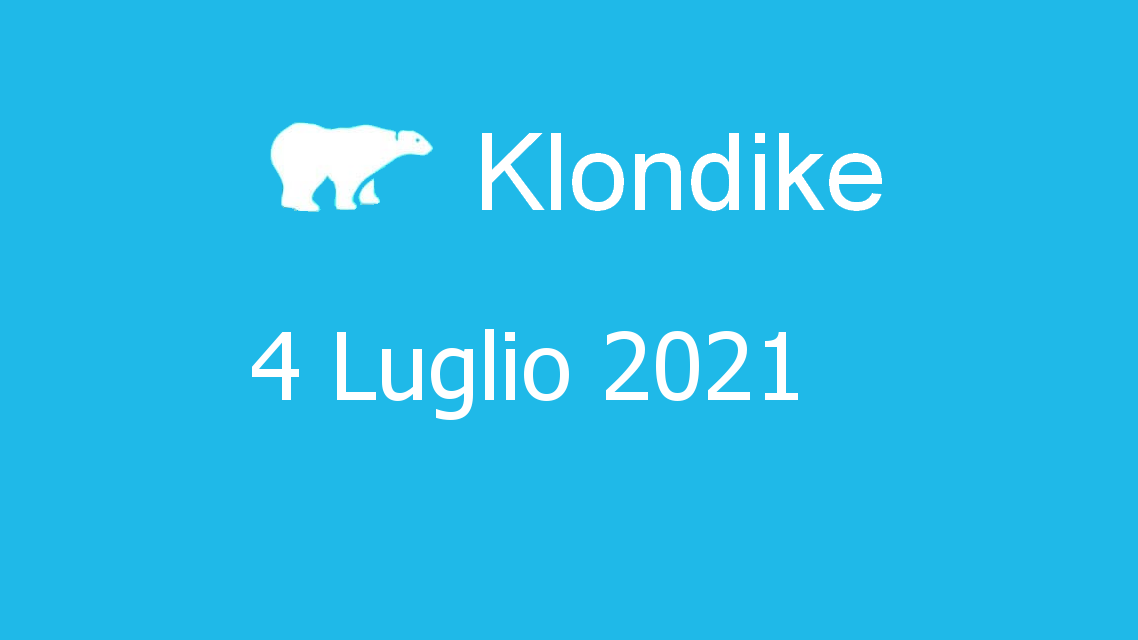 Microsoft solitaire collection - klondike - 04. luglio 2021