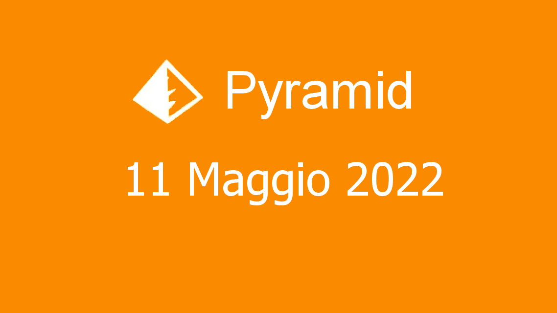 Microsoft solitaire collection - pyramid - 11. maggio 2022