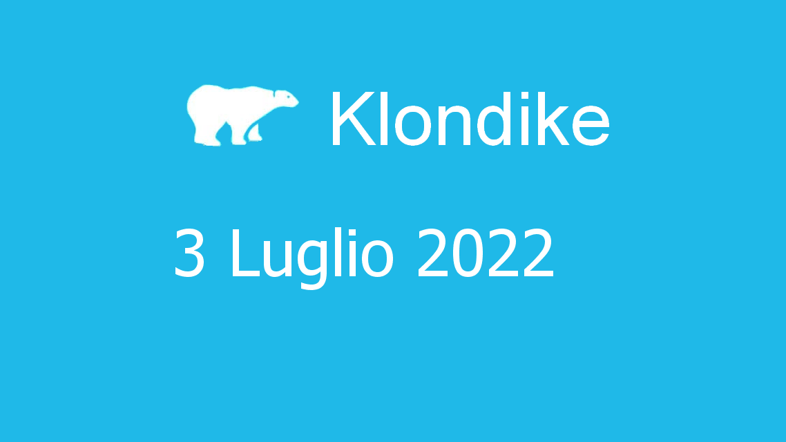 Microsoft solitaire collection - klondike - 03. luglio 2022
