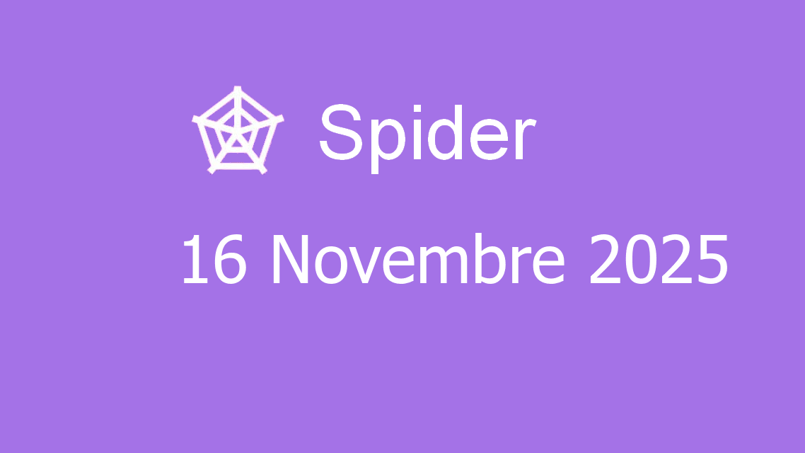 Microsoft solitaire collection - spider - 16. novembre 2025